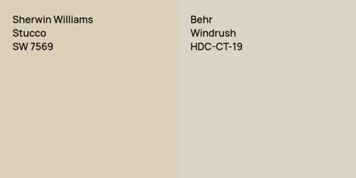 SW 7569 Stucco vs HDC-CT-19 Windrush