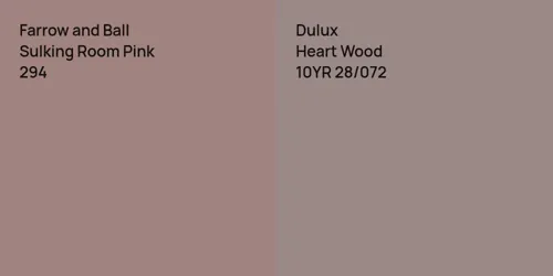 294 Sulking Room Pink vs 10YR 28/072 Heart Wood