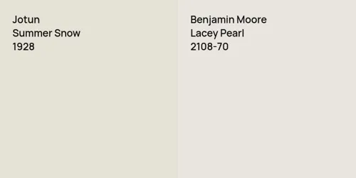 1928 Summer Snow vs 2108-70 Lacey Pearl