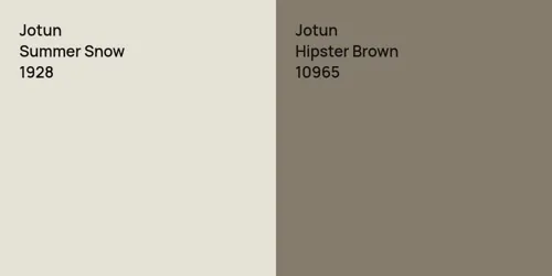 1928 Summer Snow vs 10965 Hipster Brown