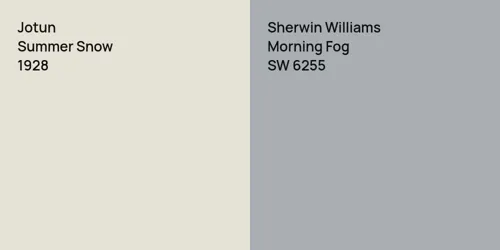 1928 Summer Snow vs SW 6255 Morning Fog