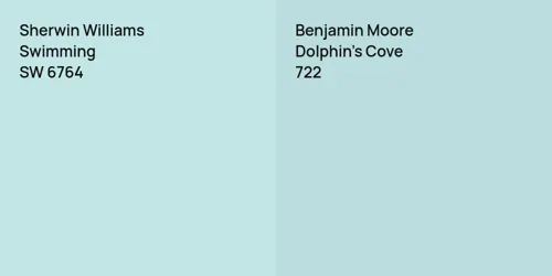 SW 6764 Swimming vs 722 Dolphin's Cove