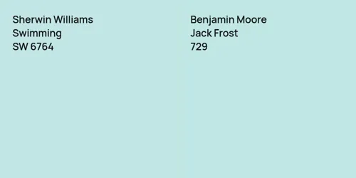 SW 6764 Swimming vs 729 Jack Frost