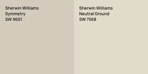 SW 9601 Symmetry vs SW 7568 Neutral Ground