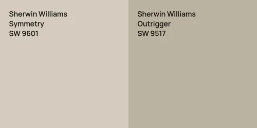 SW 9601 Symmetry vs SW 9517 Outrigger