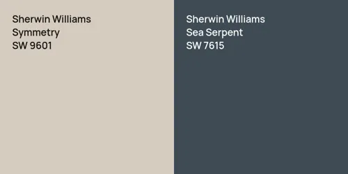 SW 9601 Symmetry vs SW 7615 Sea Serpent