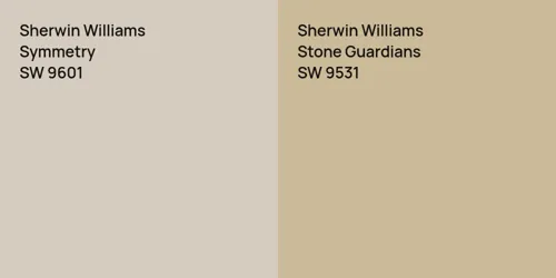 SW 9601 Symmetry vs SW 9531 Stone Guardians