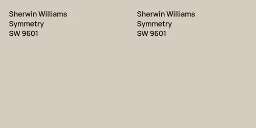 SW 9601 Symmetry vs SW 9601 Symmetry