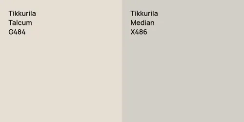 G484 Talcum vs X486 Median