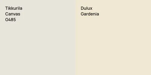 G485 Canvas vs null Gardenia