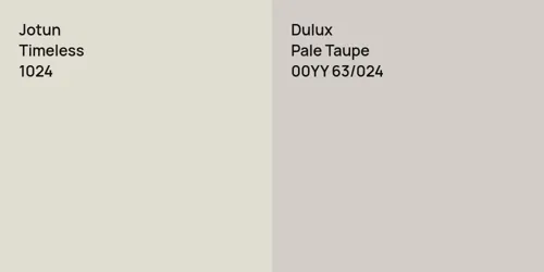 1024 Timeless vs 00YY 63/024 Pale Taupe