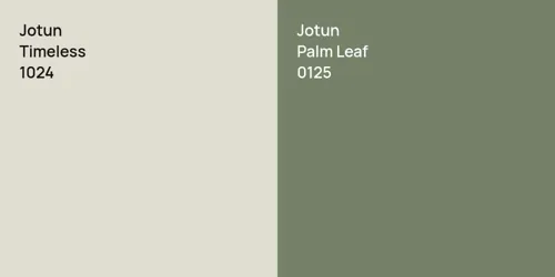 1024 Timeless vs 0125 Palm Leaf