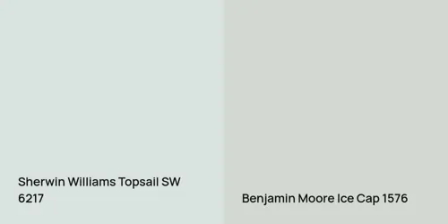 SW 6217 Topsail vs 1576 Ice Cap