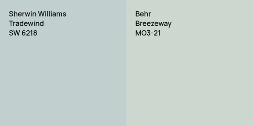 SW 6218 Tradewind vs MQ3-21 Breezeway