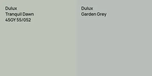 45GY 55/052 Tranquil Dawn vs null Garden Grey