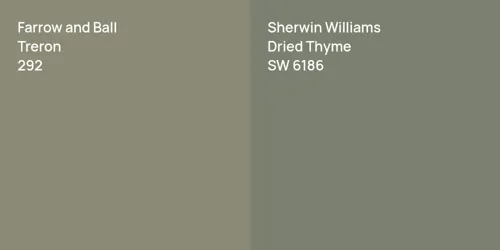 292 Treron vs SW 6186 Dried Thyme