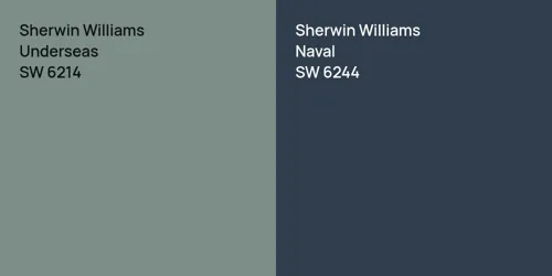 SW 6214 Underseas vs SW 6244 Naval