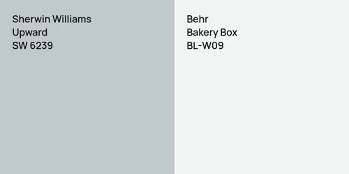 SW 6239 Upward vs BL-W09 Bakery Box