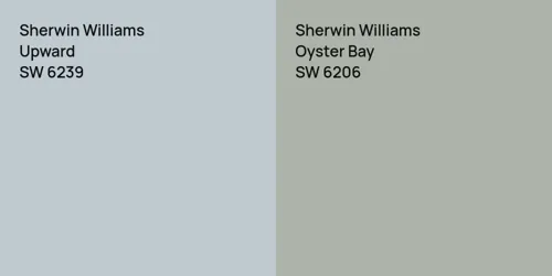 SW 6239 Upward vs SW 6206 Oyster Bay