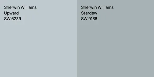 SW 6239 Upward vs SW 9138 Stardew