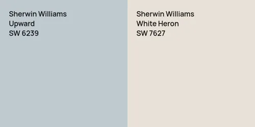 SW 6239 Upward vs SW 7627 White Heron