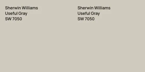 SW 7050 Useful Gray vs SW 7050 Useful Gray