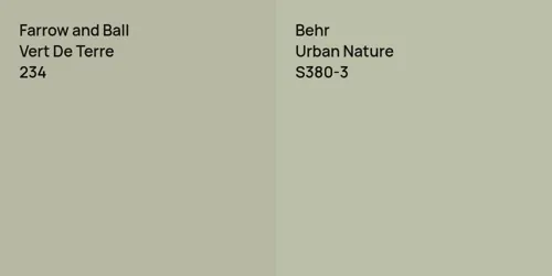 234 Vert De Terre vs S380-3 Urban Nature