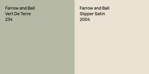 234 Vert De Terre vs 2004 Slipper Satin