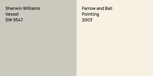 SW 9547 Vessel vs 2003 Pointing