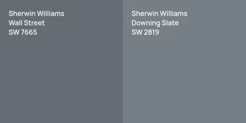 SW 7665 Wall Street vs SW 2819 Downing Slate