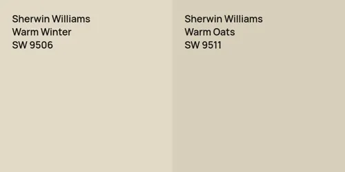 SW 9506 Warm Winter vs SW 9511 Warm Oats