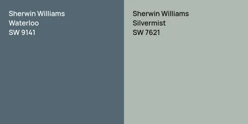 SW 9141 Waterloo vs SW 7621 Silvermist