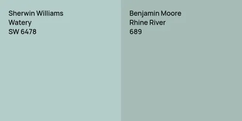 SW 6478 Watery vs 689 Rhine River