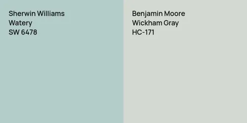 SW 6478 Watery vs HC-171 Wickham Gray