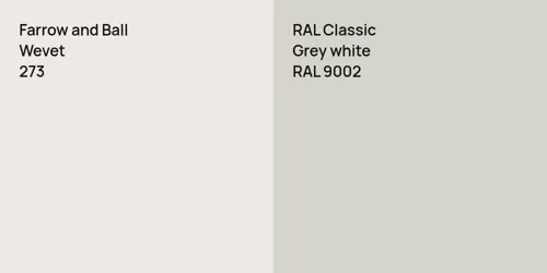 273 Wevet vs RAL 9002  Grey white