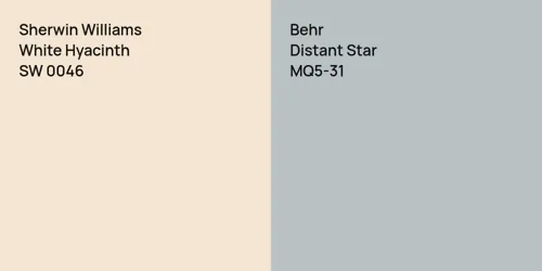 SW 0046 White Hyacinth vs MQ5-31 Distant Star