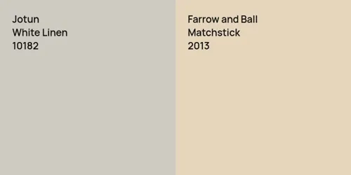 10182 White Linen vs 2013 Matchstick