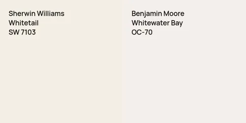 SW 7103 Whitetail vs OC-70 Whitewater Bay