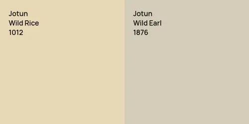 1012 Wild Rice vs 1876 Wild Earl