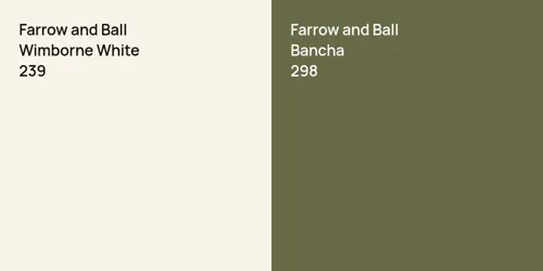 239 Wimborne White vs 298 Bancha