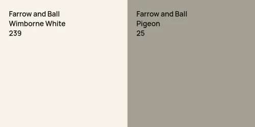 239 Wimborne White vs 25 Pigeon