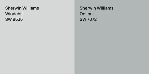 SW 9636 Windchill vs SW 7072 Online