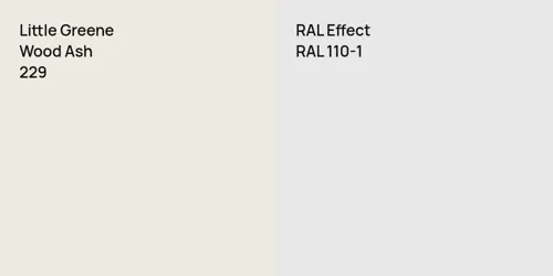 229 Wood Ash vs RAL 110-1 