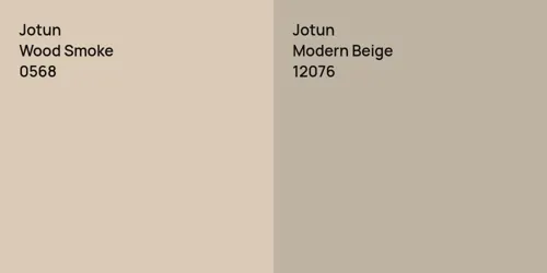 0568 Wood Smoke vs 12076 Modern Beige