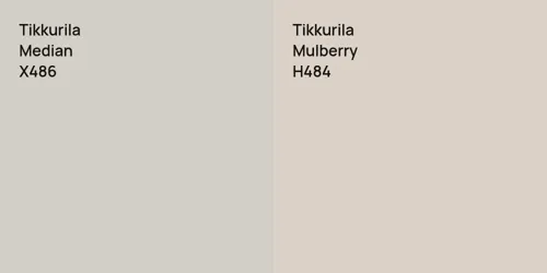 X486 Median vs H484 Mulberry