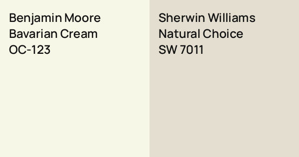 Benjamin Moore Bavarian Cream Vs Sherwin Williams Natural Choice benjamin-moore-bavarian-cream-vs-sherwin-williams-natural-choice