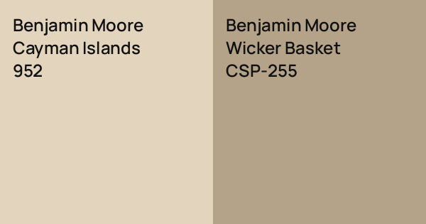 Benjamin Moore Wicker Basket