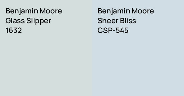 Benjamin Moore Sheer Bliss