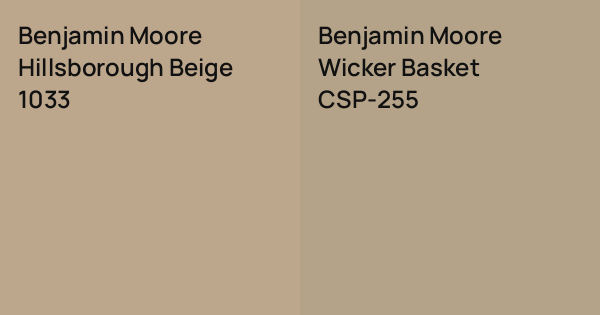 Benjamin Moore Wicker Basket