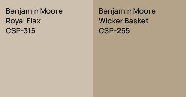 Benjamin Moore Wicker Basket